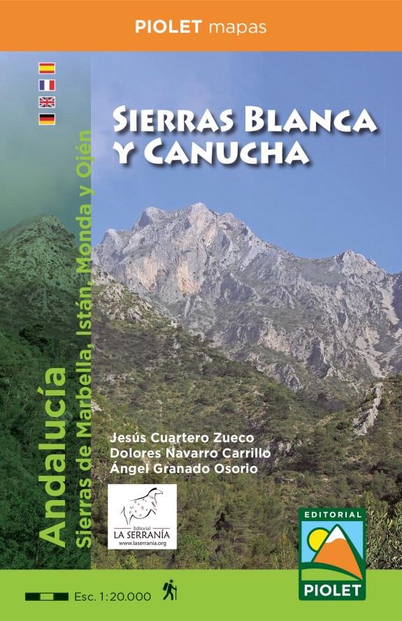 SIERRAS BLANCA Y CANUCHA 1:20.000