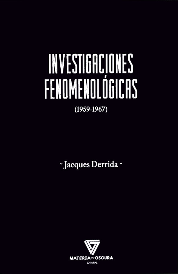 INVESTIGACIONES FENOMENOLÓGICAS