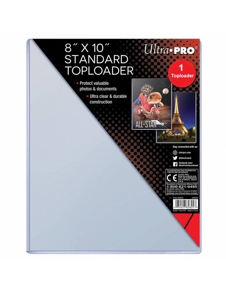 ULTRA PRO FUNDA TOPLOADER 8"x12"