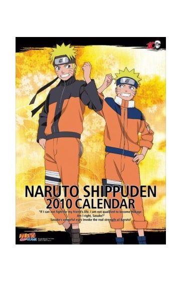 NARUTO SHIPPUDEN CALENDARIO 2010