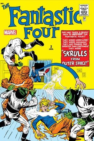 THE FANTASTIC FOUR (INGLÉS) 02 FACSIMILE