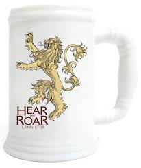 JUEGO DE TRONOS JARRA HEAR ME ROAR LANNISTER