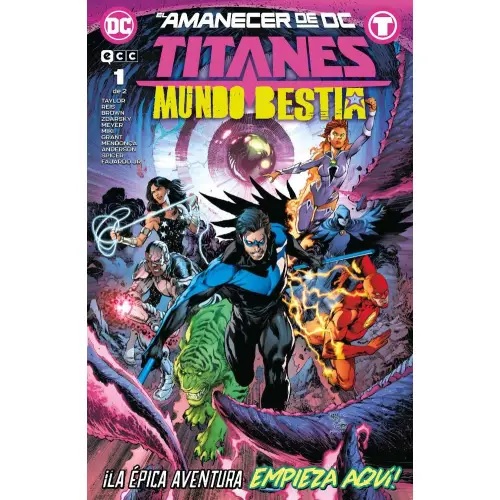 TITANES MUNDO BESTIA: EL AMANECER DE DC · COLECCIÓN COMPLETA